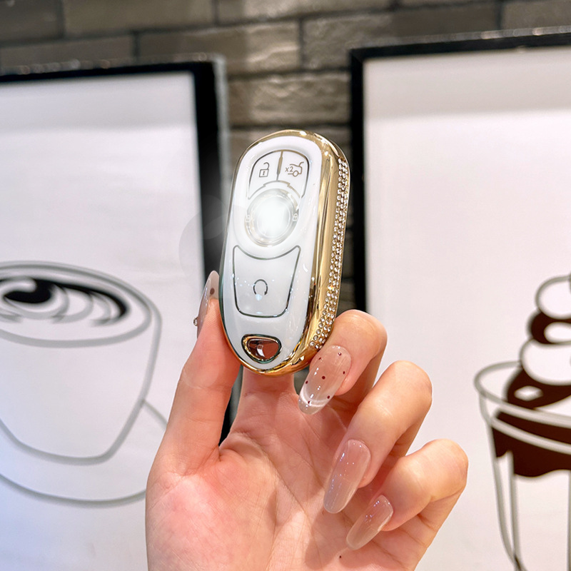 Royale Collection | Car Key Cover Compatible with Buick Encore, Envision, Regal & More – Smart Key Fob Case