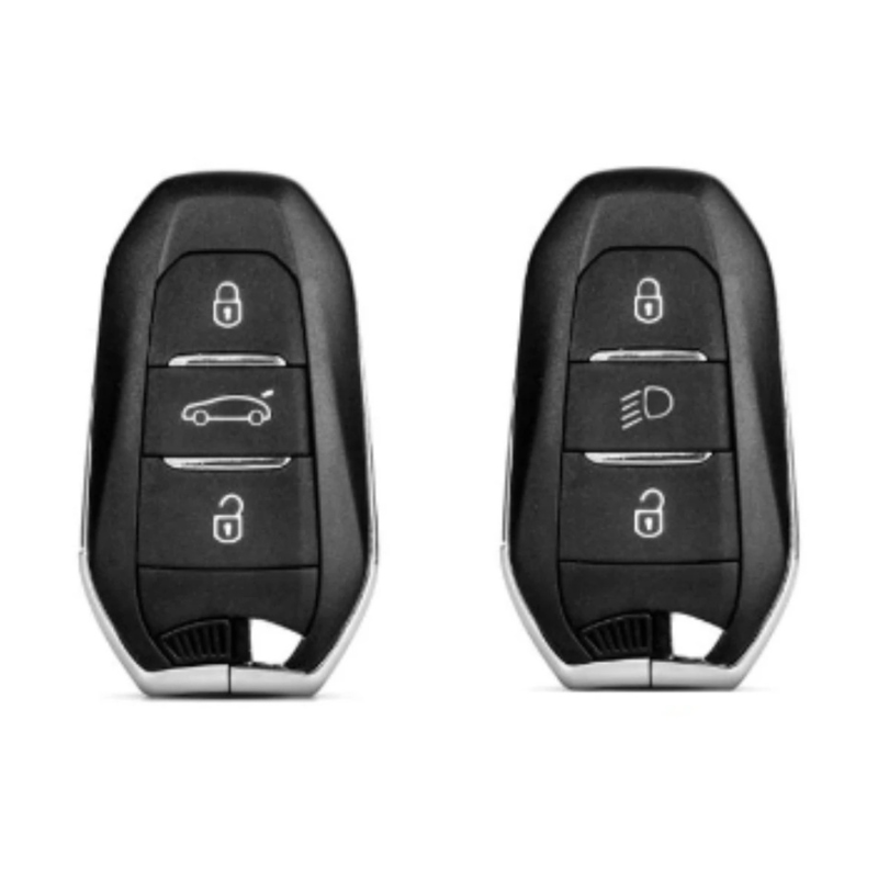 Classic Collection | Key Cover Fob Case Suitable for Peugeot 208 308 3008 408 508 5008 & More