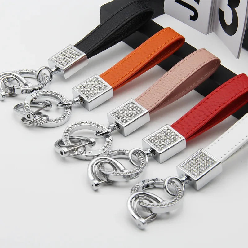 Rhinestone Strap (Silver Edges)