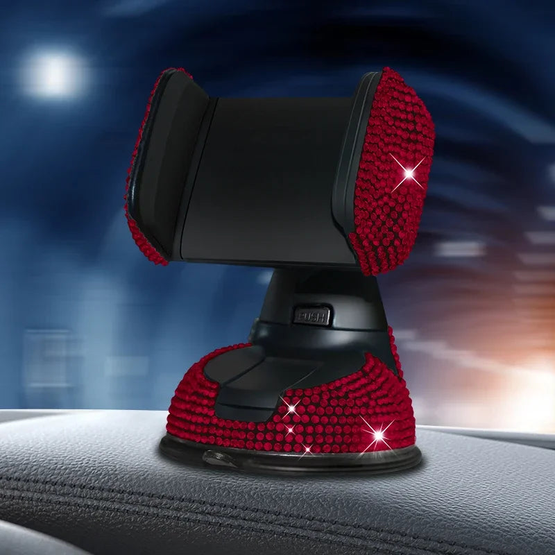 Rhinestone Phone Holder