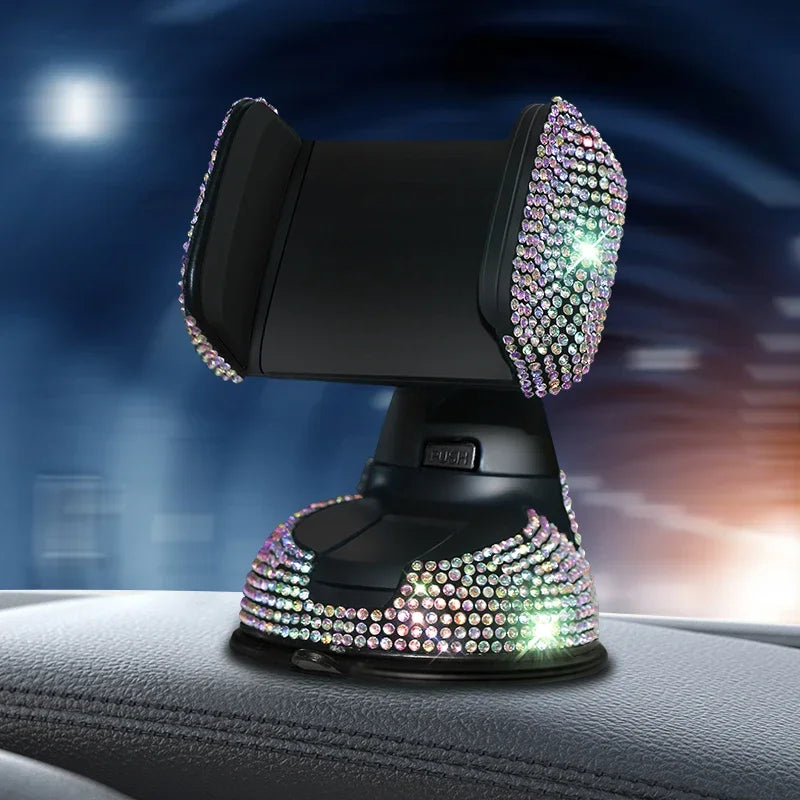 Rhinestone Phone Holder