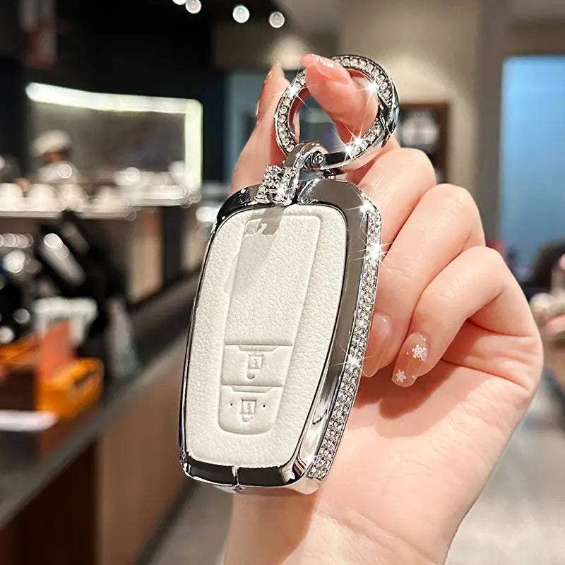 Royale Leather Collection | Car Key Cover for Toyota RAV4, Camry, Corolla & More Fobique