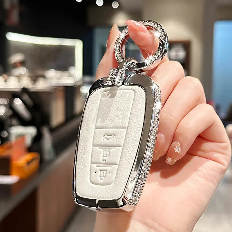 Royale Leather Collection | Car Key Cover for Toyota RAV4, Camry, Corolla & More Fobique