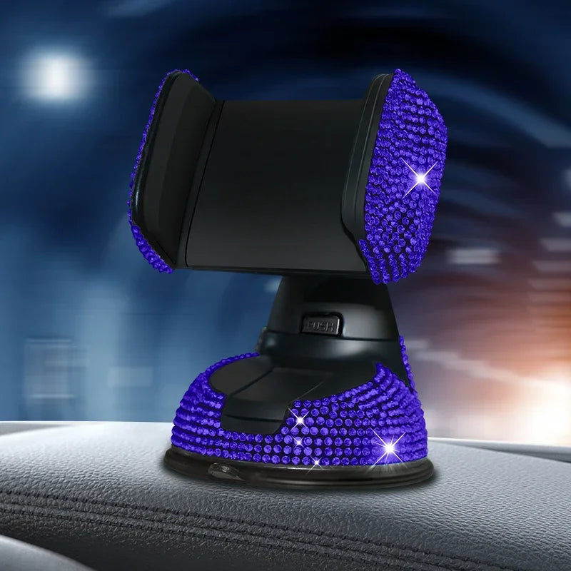 Rhinestone Phone Holder