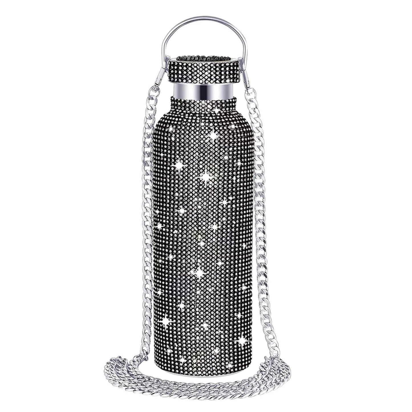 Rhinestone Water Bottle 750ml Fobique