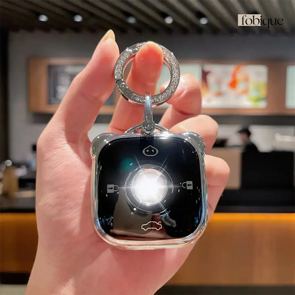 Classic Collection | Car Key Cover Compatible with Chery A3, A5, Fulwin 2 & More Fobique