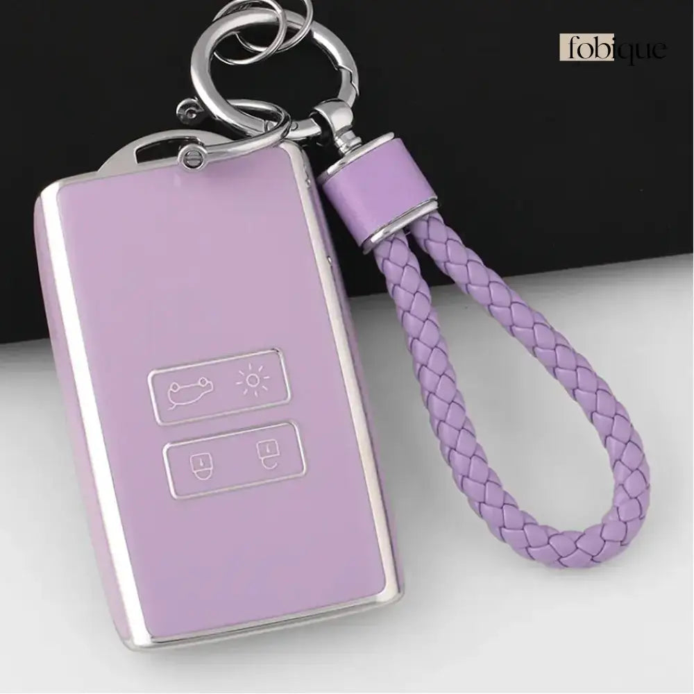 Classic Collection | Car Key Cover Compatible with Dacia Duster, Sandero, Jogger & Renault – 2-Button Smart Card Case Fobique