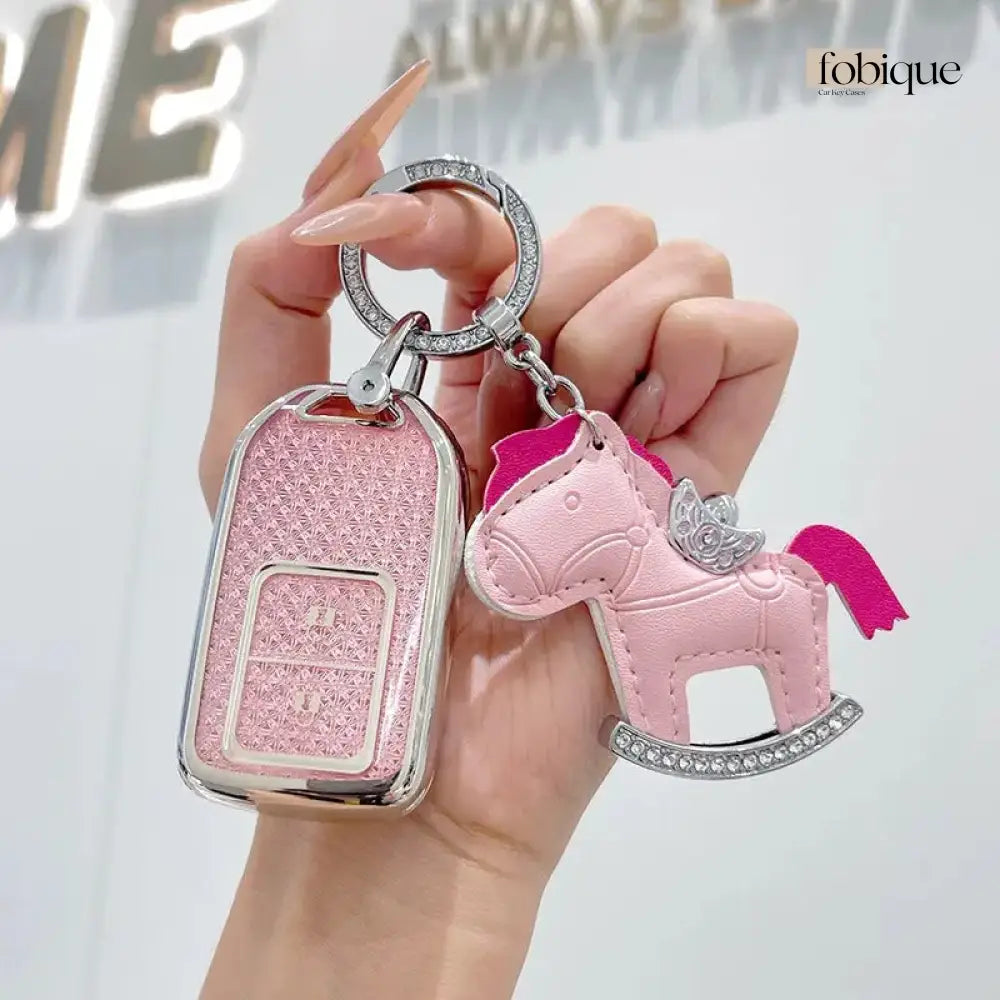 Deluxe Collection | Car Key Cover Compatible with Honda N-Box, N-One, N-WGN, S660 & more Fobique