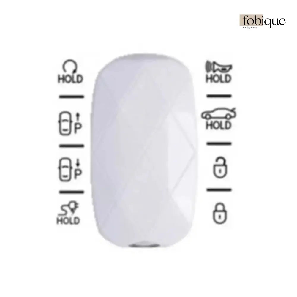 Elegant Collection | 8 buttons | Car Key Cover Compatible with Genesis G90 – Smart Key Case Fobique