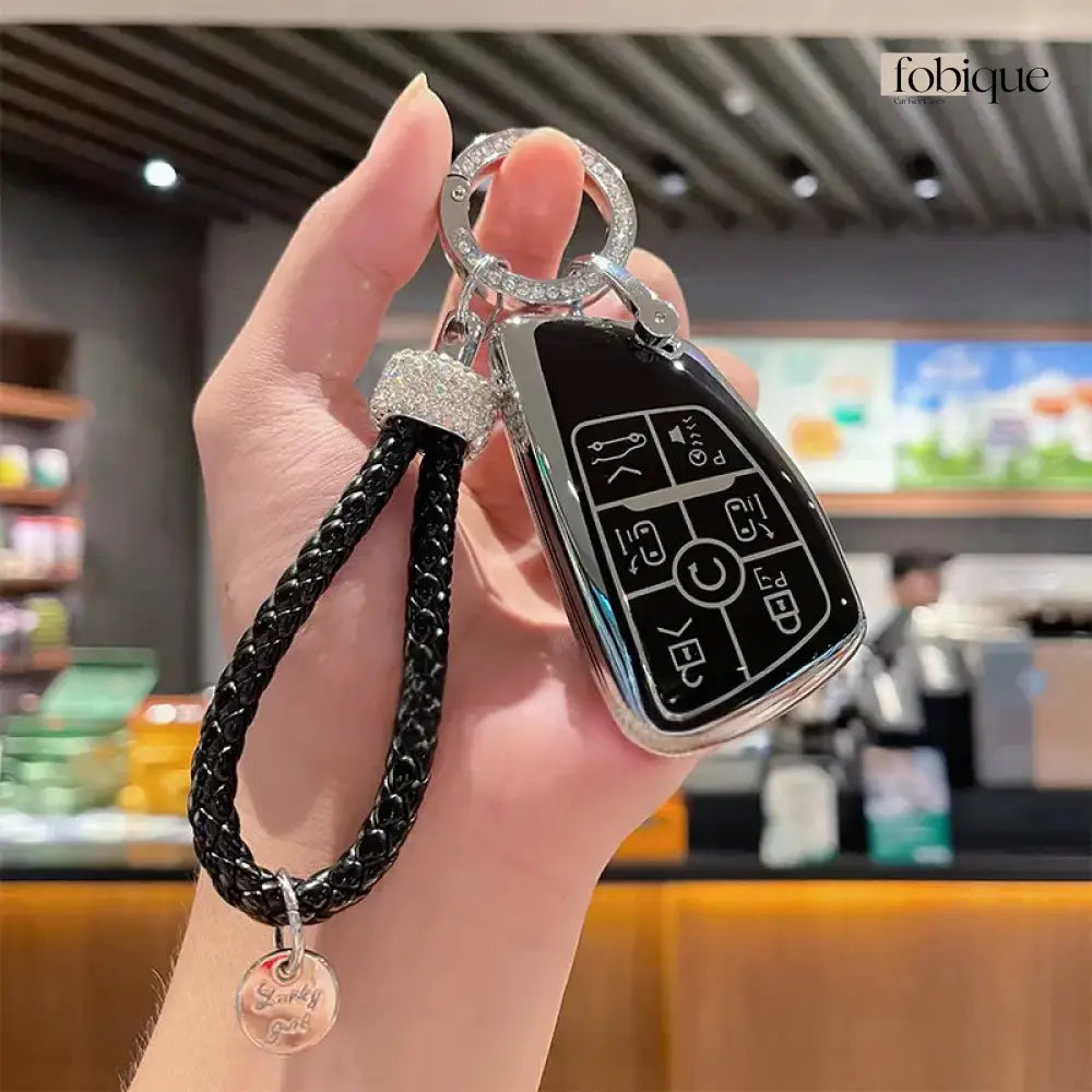 Elegant Collection | Car Key Cover Compatible with Buick Enclave Avenir, GL8, Century & More Fobique