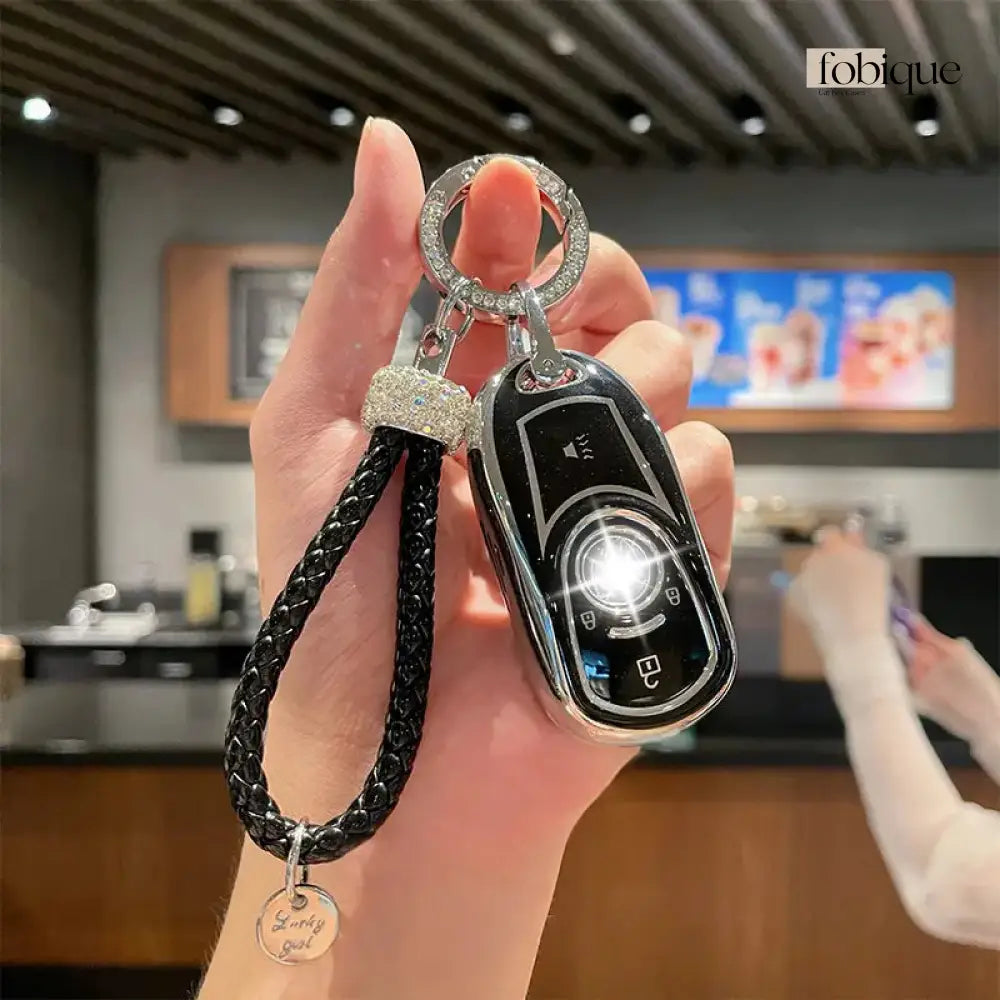 Elegant Collection | Car Key Cover Compatible with Buick Encore, Regal & More – Smart Key Fob Case Fobique