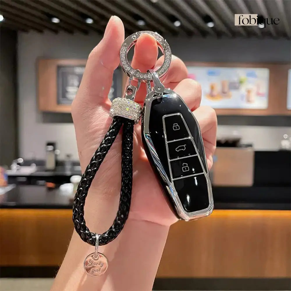Elegant Collection | Car Key Cover Compatible with Chery E5, Tiggo 3, Arrizo 3 & More Fobique
