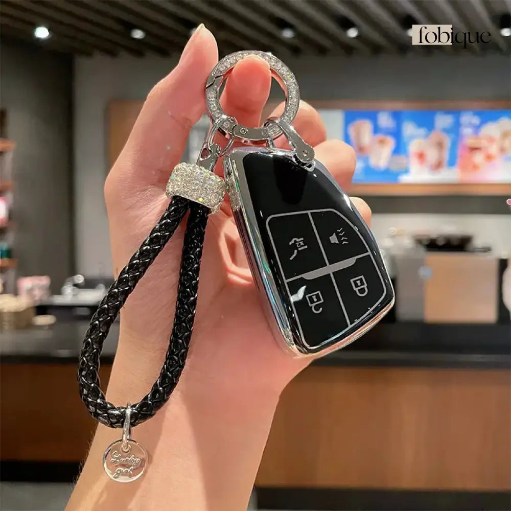 Elegant Collection | Car Key Cover Compatible with Buick Envista, Envision, Encore GX & More Fobique