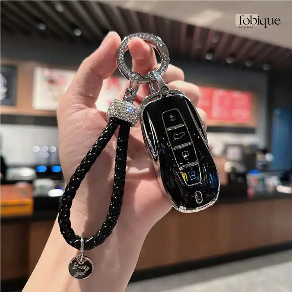 Elegant Collection | Car Key Cover Compatible with Ford Mondeo, Edge, Mustang & more Fobique