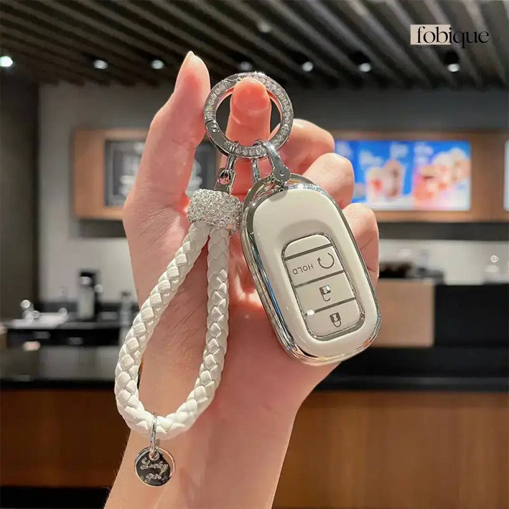 Elegant Collection | Car Key Cover Compatible with Honda N-Box, N-Van, N-WGN & more Fobique