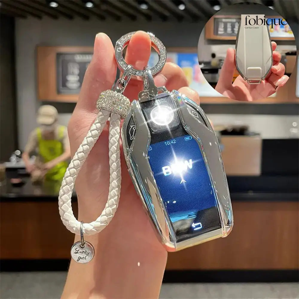 Elegant Collection | Display Key Case for BMW | Fits 5 7 Series X5 X7 G11 G30 Fobique