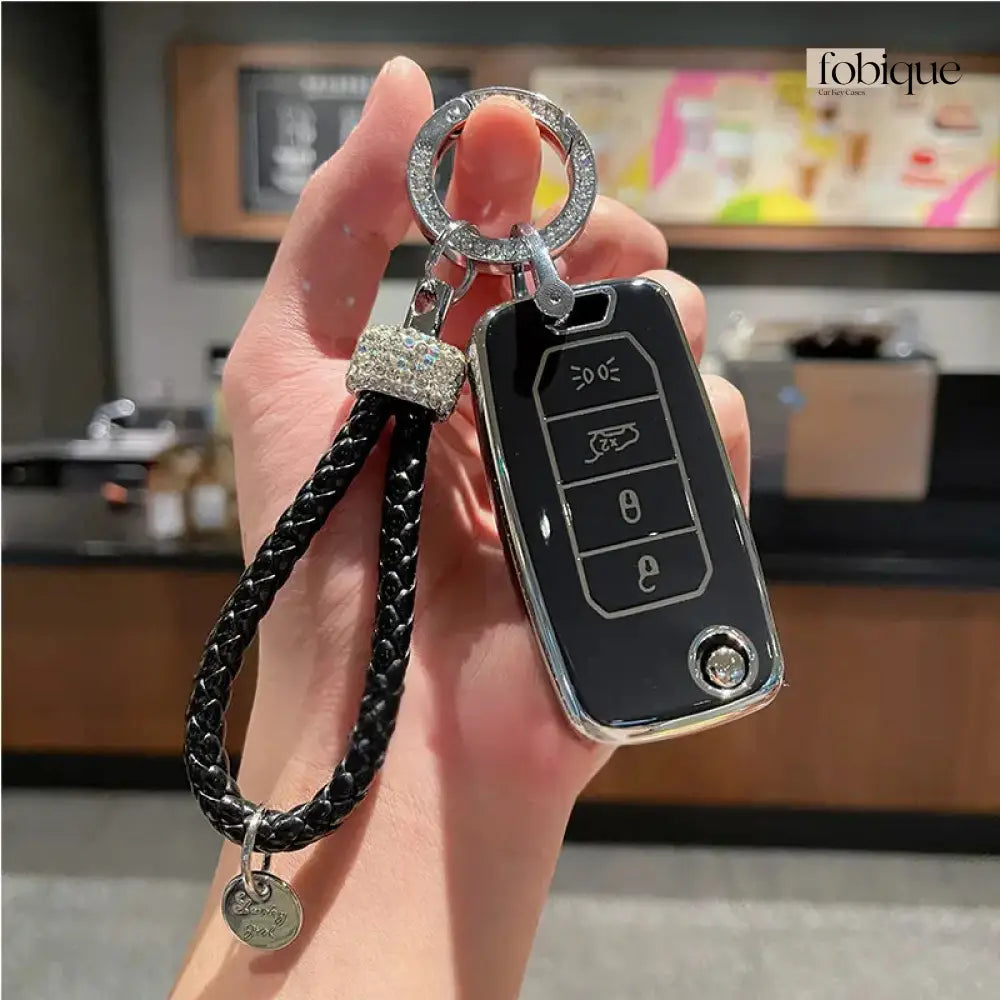 Elegant Collection | Key Fob Cover for Jeep Renegade, Compass & more Fobique