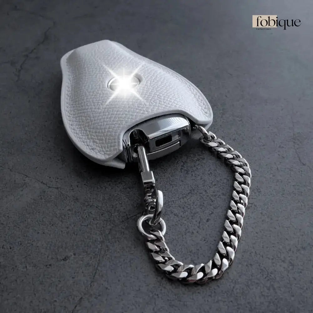 Étoile Collection - French Goat Leather | Key Fob Cover Suitable for Mercedes C-Class, E-Class, S-Class, SL-Class & More Fobique