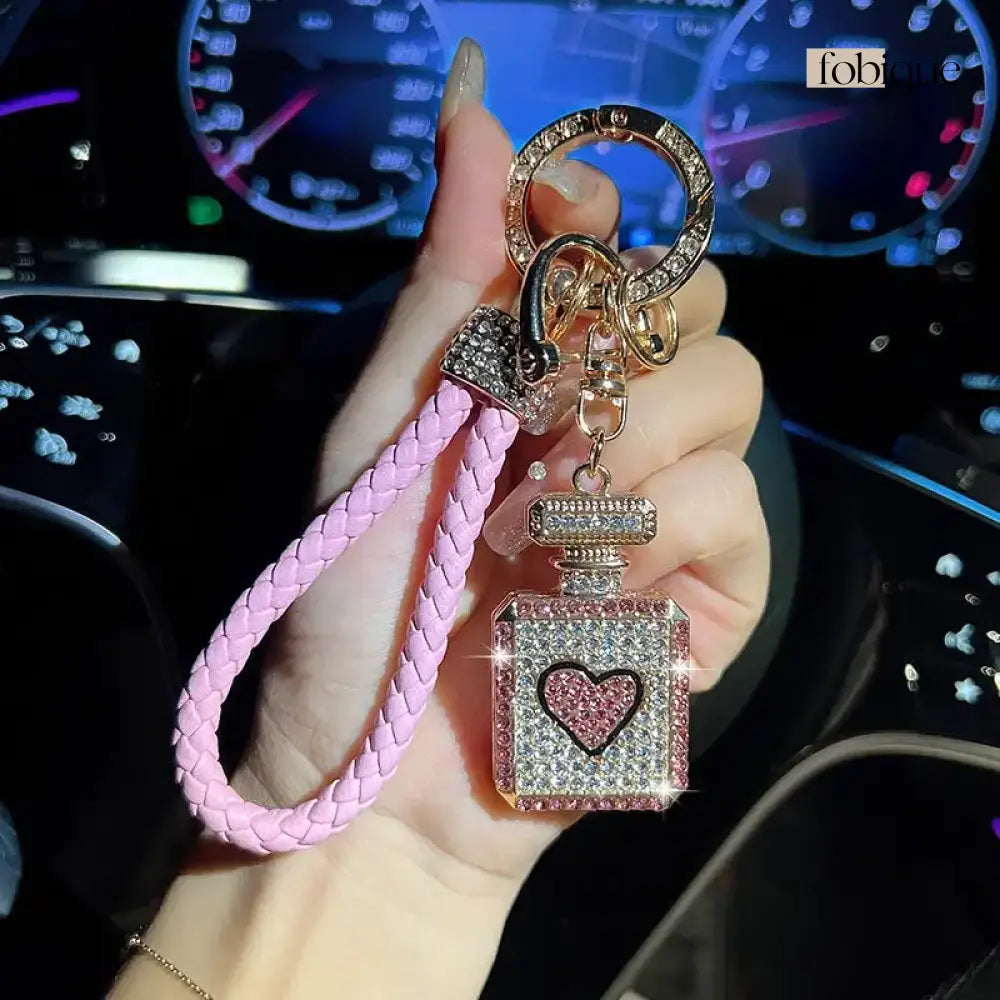 Perfume Keychain (Gold Edges) Fobique