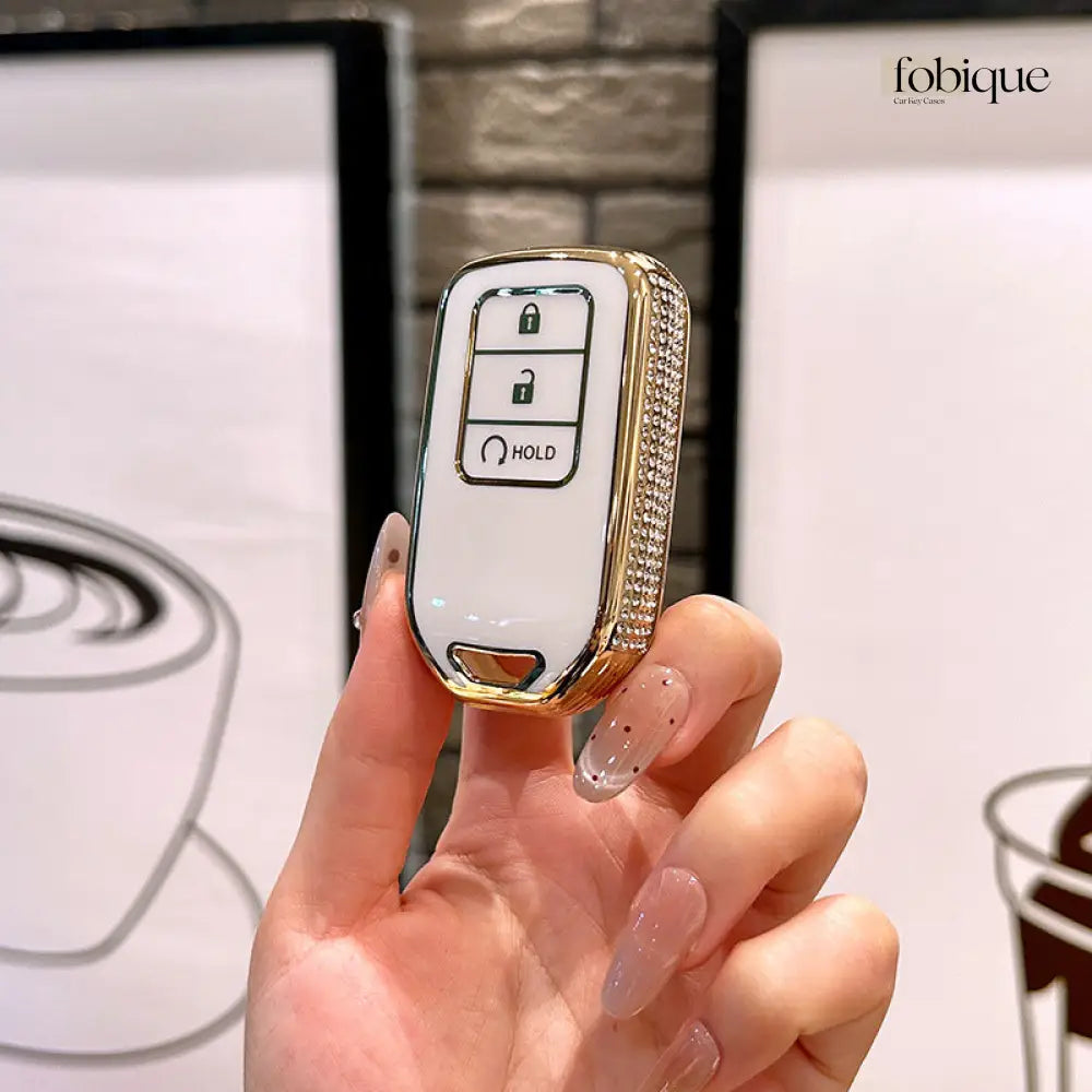 Royale Collection | Car Key Cover Compatible with Honda Accord Civic Crosstour & more