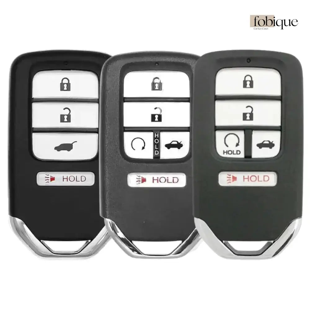 Royale Leather Collection | Car Key Cover Compatible with Honda Civic, Accord, CR-V, Pilot & Odyssey & more Fobique