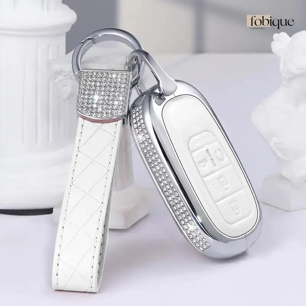 Royale Leather Collection | Car Key Cover Compatible with Honda N-Box Custom, N-Van, Freed & more Fobique