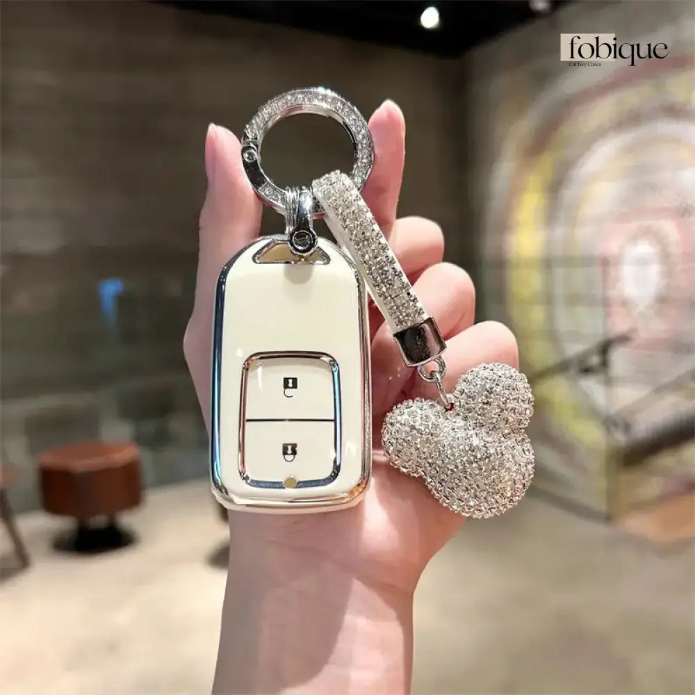 Supreme Collection | Car Key Cover Compatible with Honda N-Box, N-One, N-WGN, S660 & more Fobique