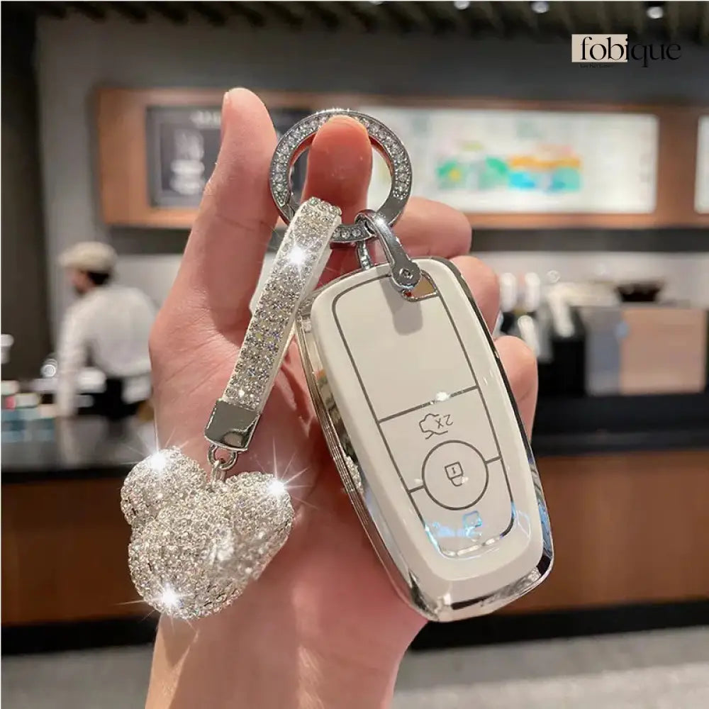 Supreme Collection | Car Key Cover Compatible with Ford Explorer, Edge, Mustang & more Fobique