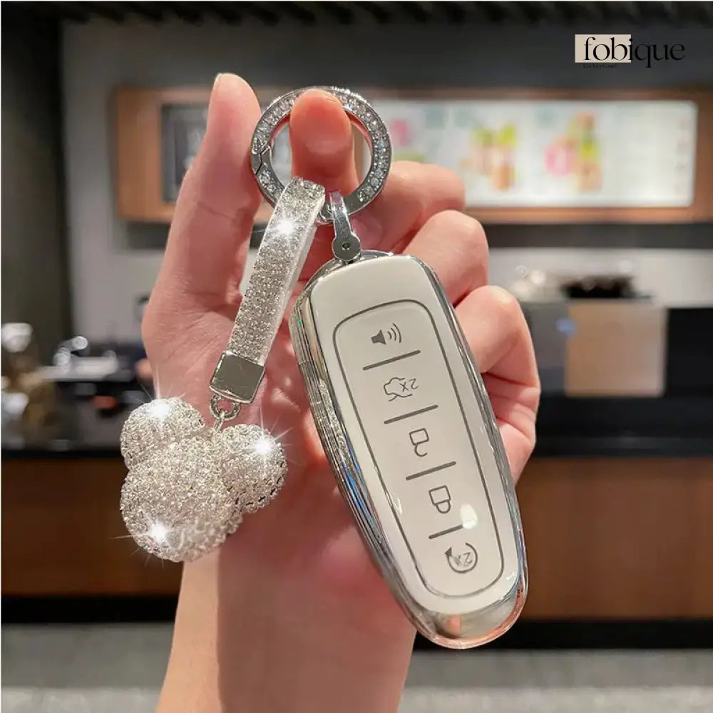 Supreme Collection | Car Key Cover Compatible with Ford Fusion, Edge, Explorer & more Fobique