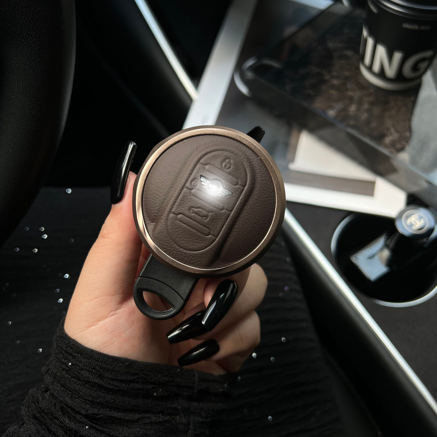 Prime Collection | Key Fob Cover Suitable for MINI Cooper F55, F56, MINI One, MINI Countryman & More