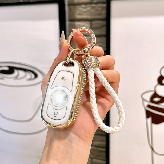 Collection Royale Leather | Étui pour clé de voiture compatible avec Buick Encore, Regal et autres – Étui pour clé intelligente