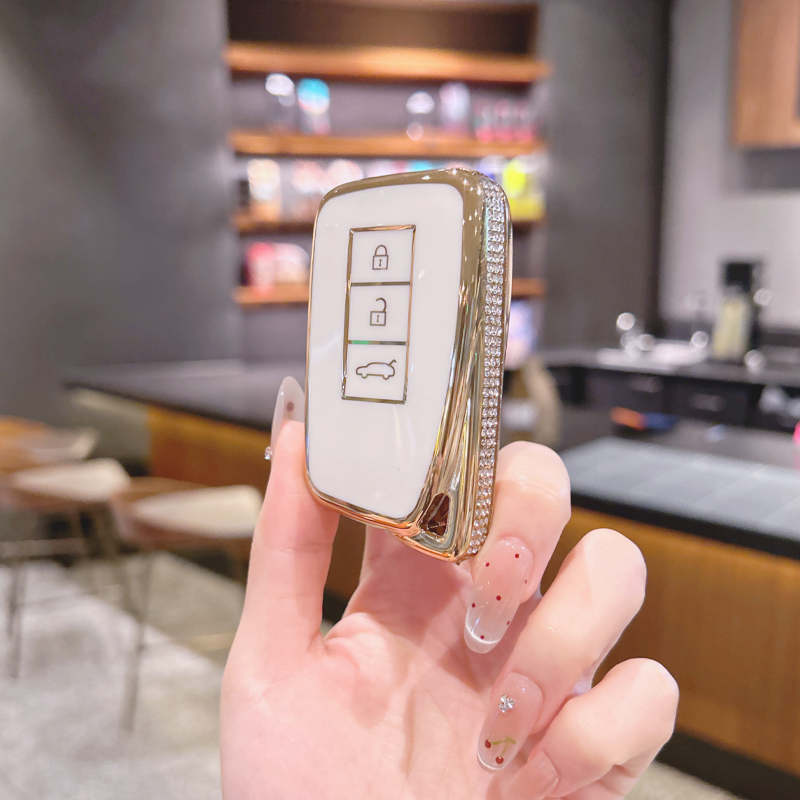 Collection Royale Leather | Étui pour clé compatible avec Lexus ES, GS, UX et plus encore