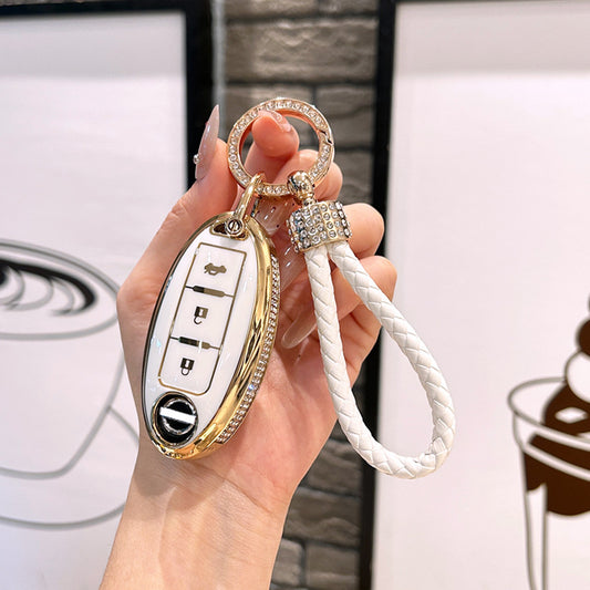 Collection Deluxe | Coque de protection pour clé intelligente Nissan Sentra, Versa, Altima et plus encore