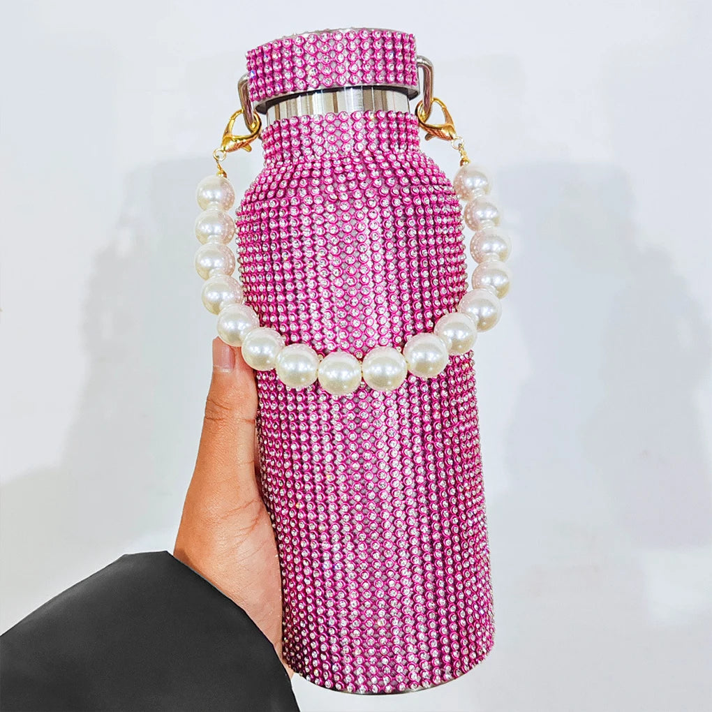 Rhinestone Water Bottle 750ml Fobique
