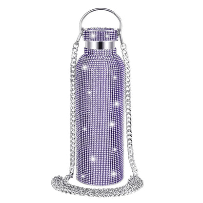 Rhinestone Water Bottle 750ml Fobique