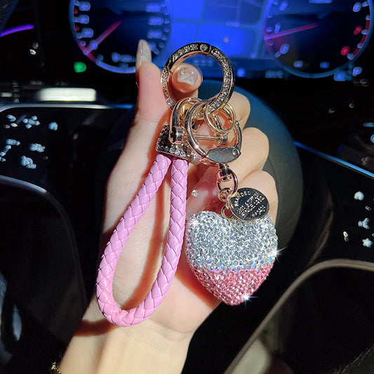 Heart Keychain (Gold Edges)