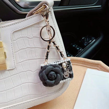Camera Keychain (Gold Edges)
