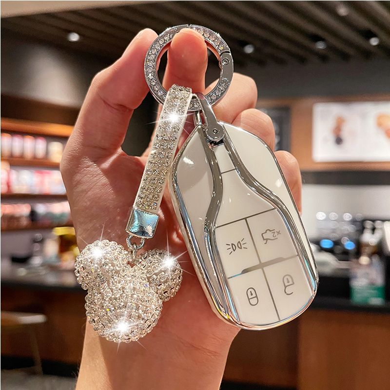 Supreme Collection | Key Fob Cover Suitable for Maserati Ghibli, Quattroporte, Levante & More