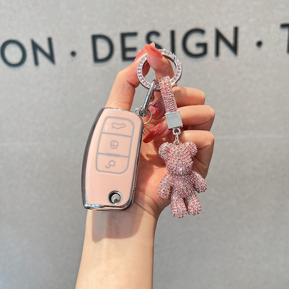 Supreme Collection | Car Key Cover Compatible with Ford Focus, Fiesta, Mondeo & more – 3-Button Smart Key Case