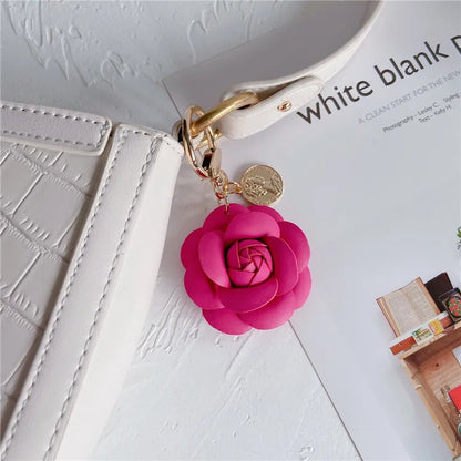 Flower Keychain (Gold Edges)
