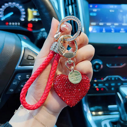 Heart Keychain (Gold Edges)