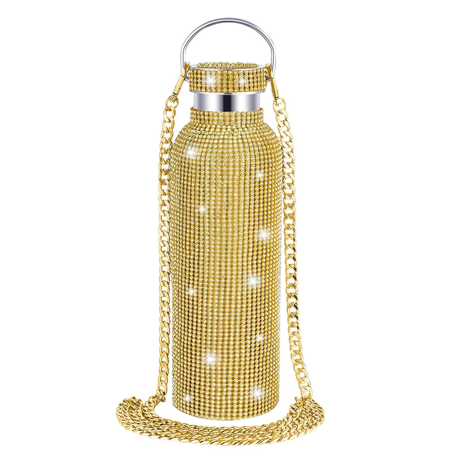 Rhinestone Water Bottle 750ml Fobique