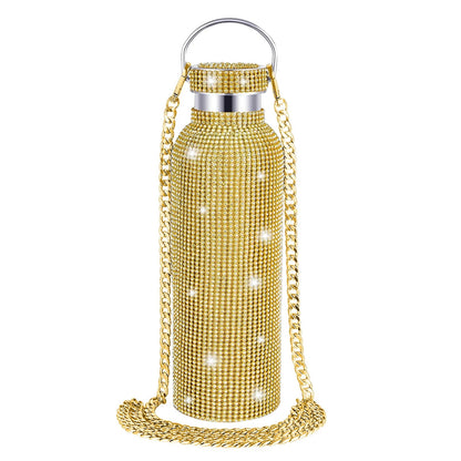 Rhinestone Water Bottle 750ml Fobique