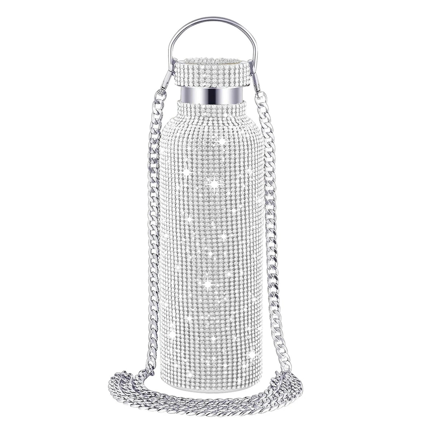 Rhinestone Water Bottle 750ml Fobique