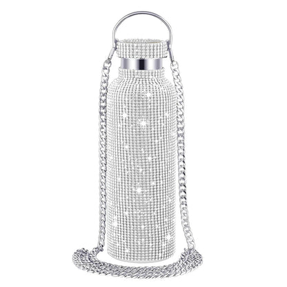 Rhinestone Water Bottle 750ml Fobique
