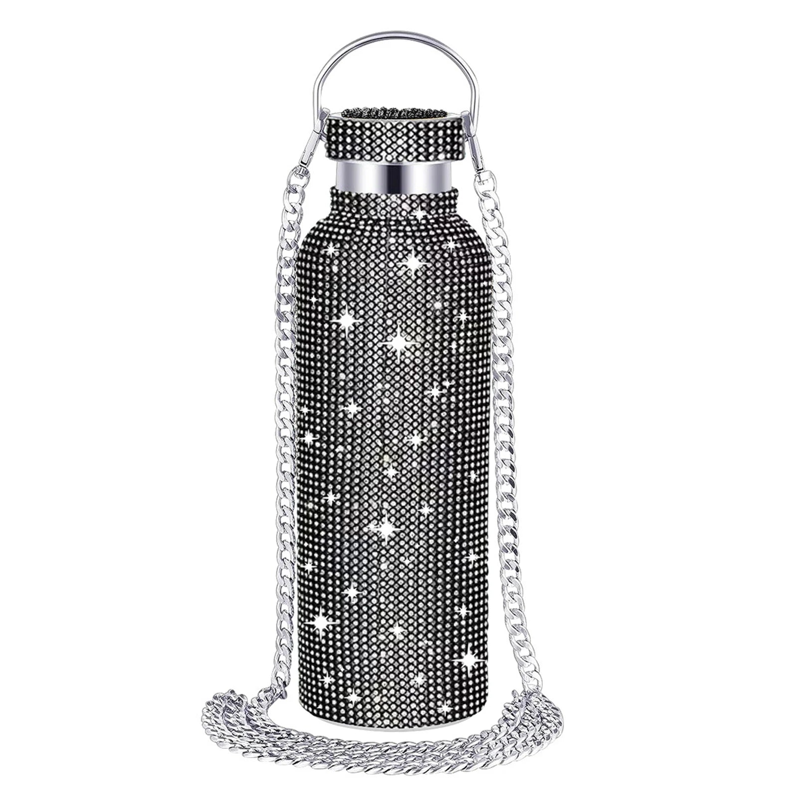 Rhinestone Water Bottle 750ml Fobique