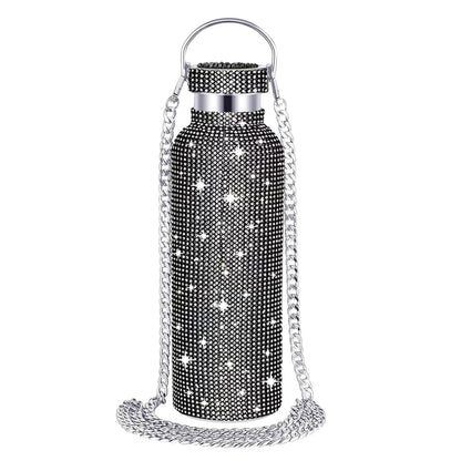 Rhinestone Water Bottle 750ml Fobique