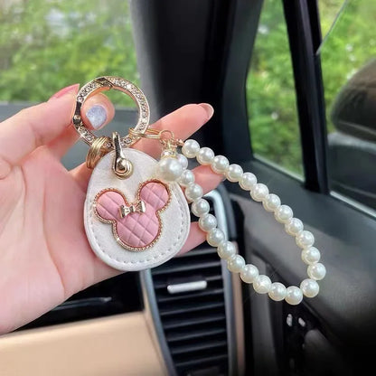 Beaded Keychain (Gold Edges)
