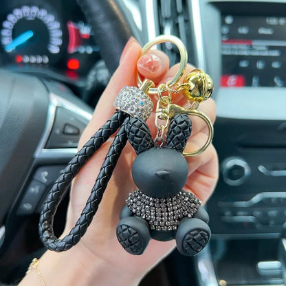 Bunny Keychain (Gold Edges)