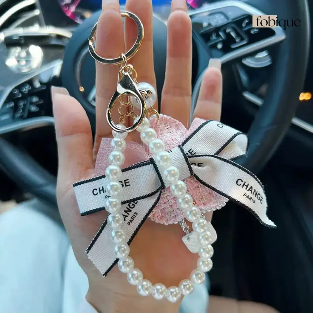 Camellia Keychain (Gold Edges) Fobique